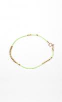 Neon Green String Bracelet